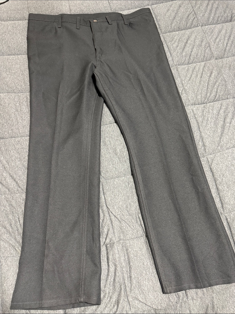 Wrangler Wrancher Dress Jeans Black Bootcut Western Pants 44x32 NWT